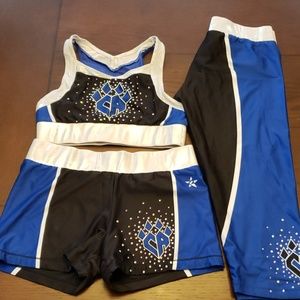 Cheer Athletics practice wear set